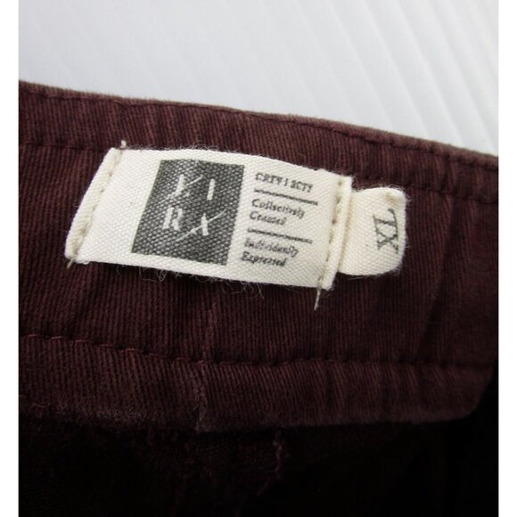 LIRA CRTV SCTY Pants XL Red Chino Khakis Drawstring Canvas 32X30 - Picture 7 of 9